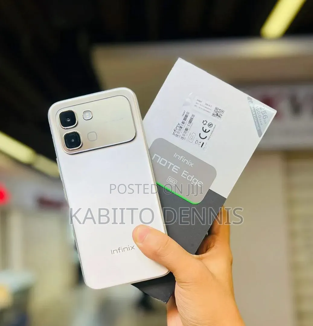 New Infinix Note Edge 256 GB Gray