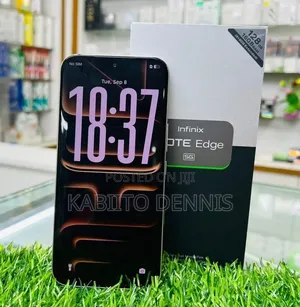 New Infinix Note Edge 256 GB Gray