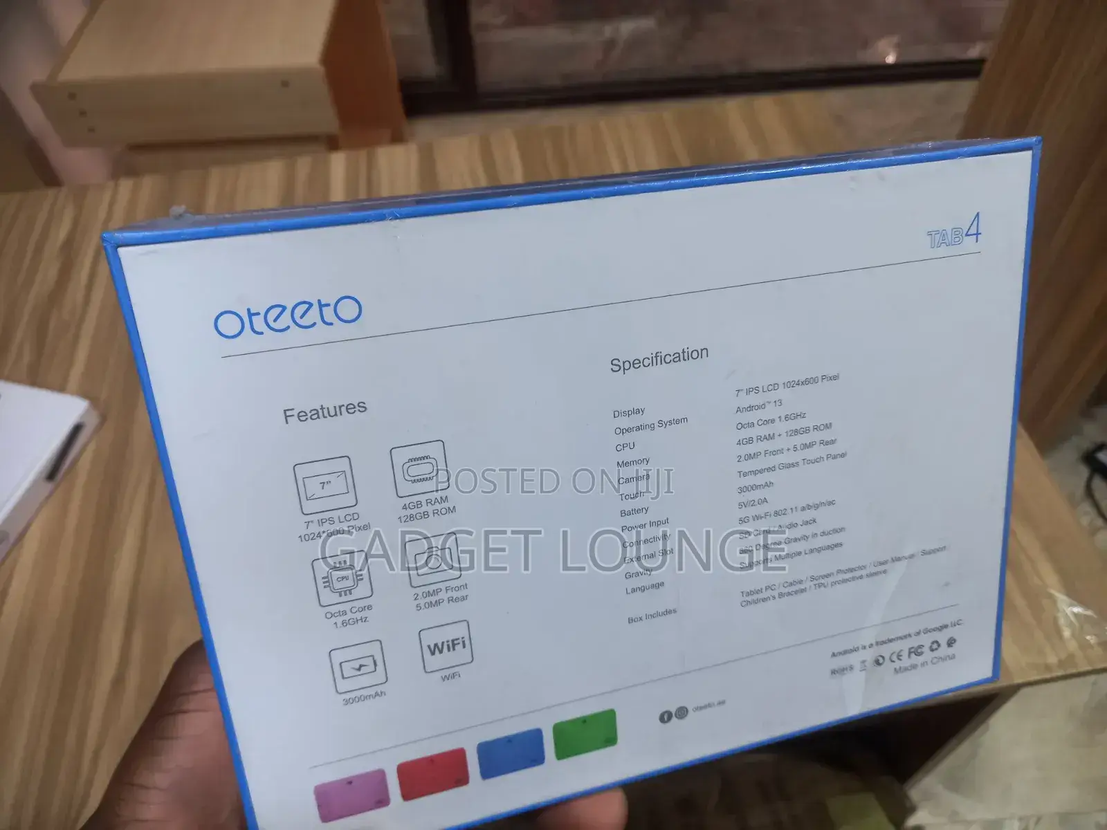 New Oteeto TAB 10 Kids 128 GB Pink