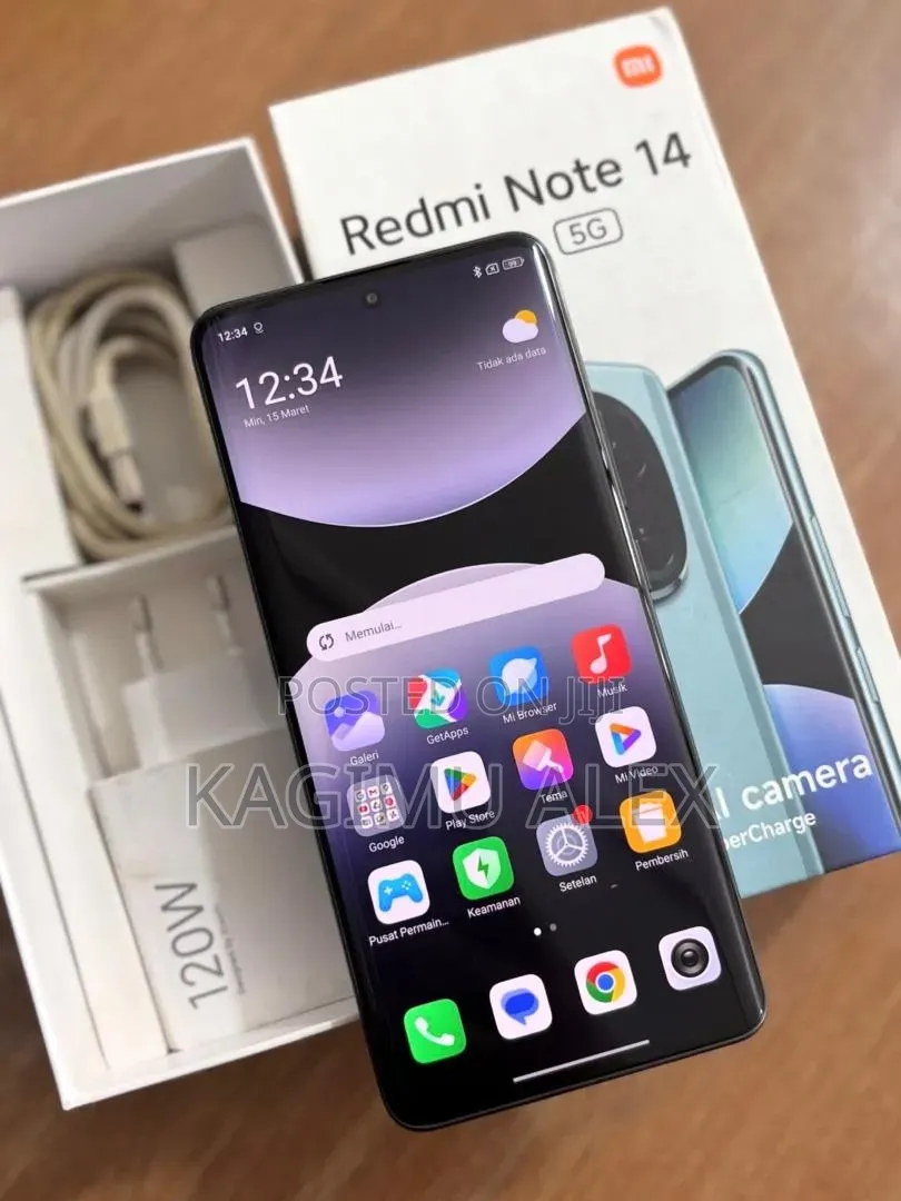 New Xiaomi Redmi Note 14 Pro+ 5G 256 GB Black