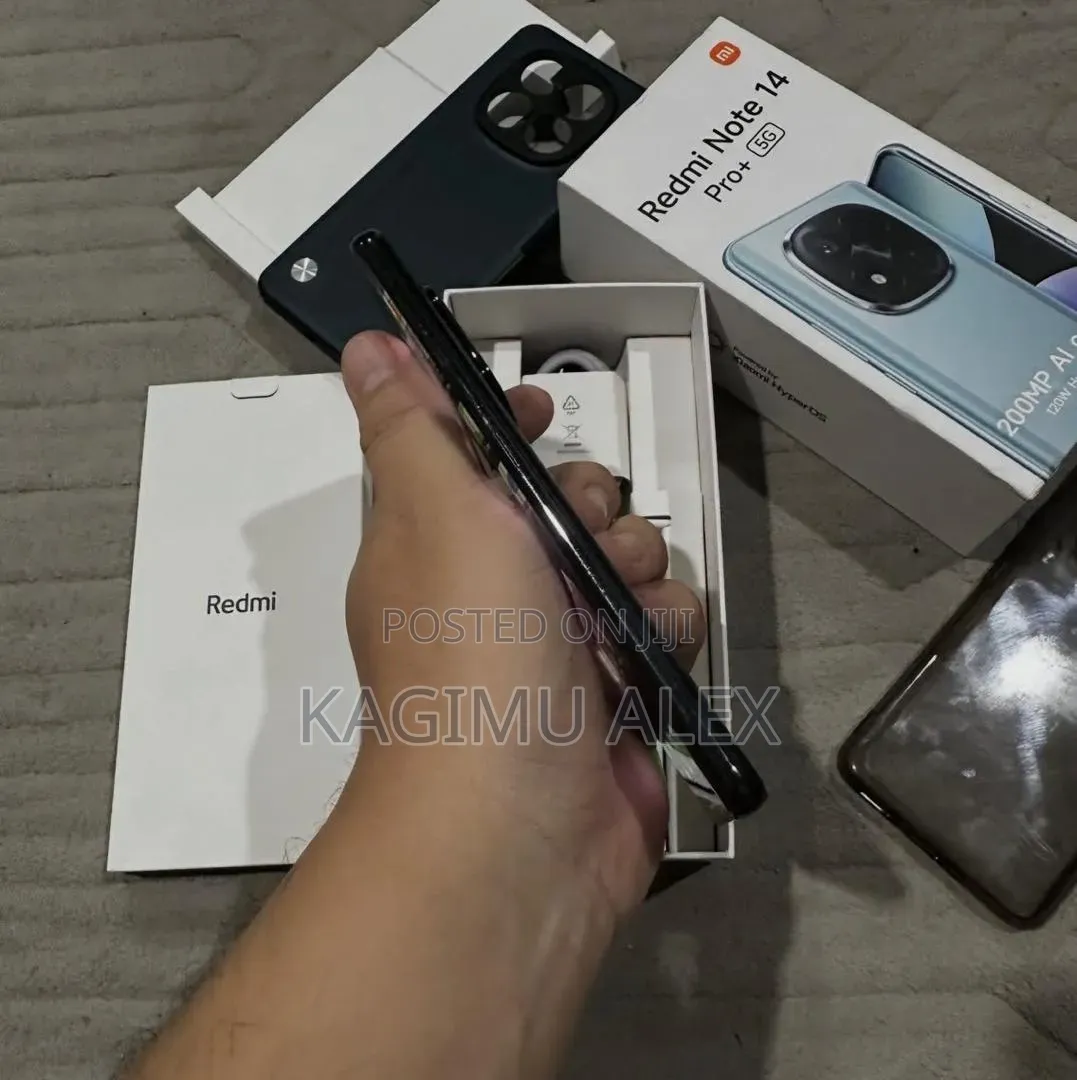 New Xiaomi Redmi Note 14 Pro+ 5G 256 GB Black