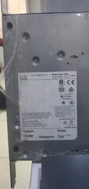 Cisco C881 Integrated Services Router (ISR) — UGANDA