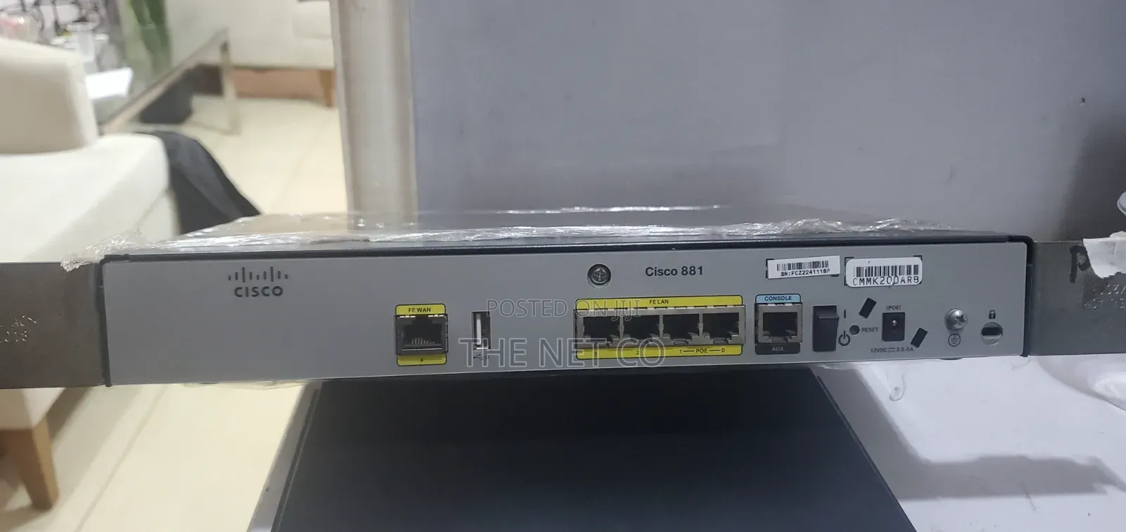 Cisco C881 Integrated Services Router (ISR) — UGANDA