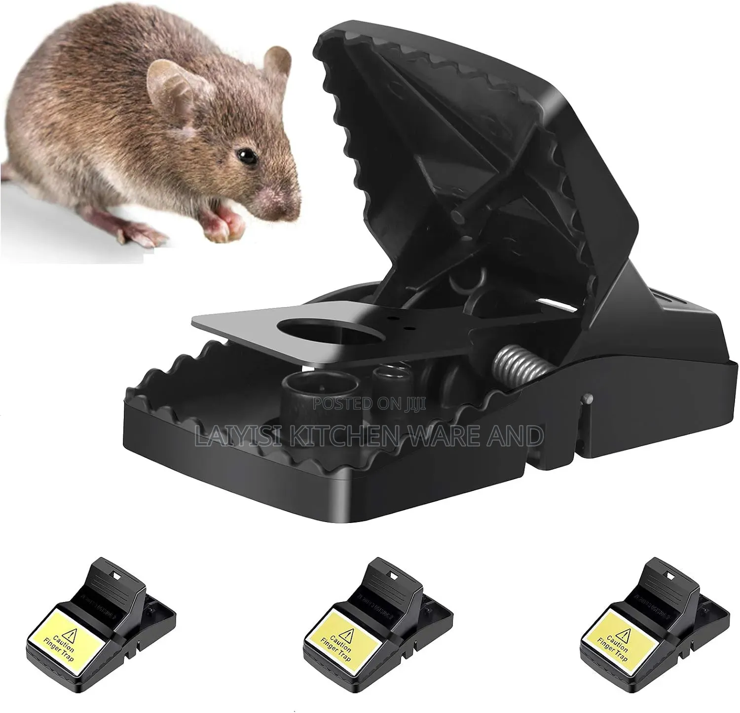 Duty Rat Trap Kill Instantly Reusable Mouse High Sensitive Mice Snap