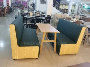 Restaurant Lounge Sofa With Table