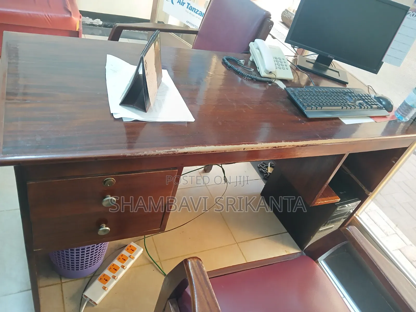 5 Office Tables 1.5 Metres