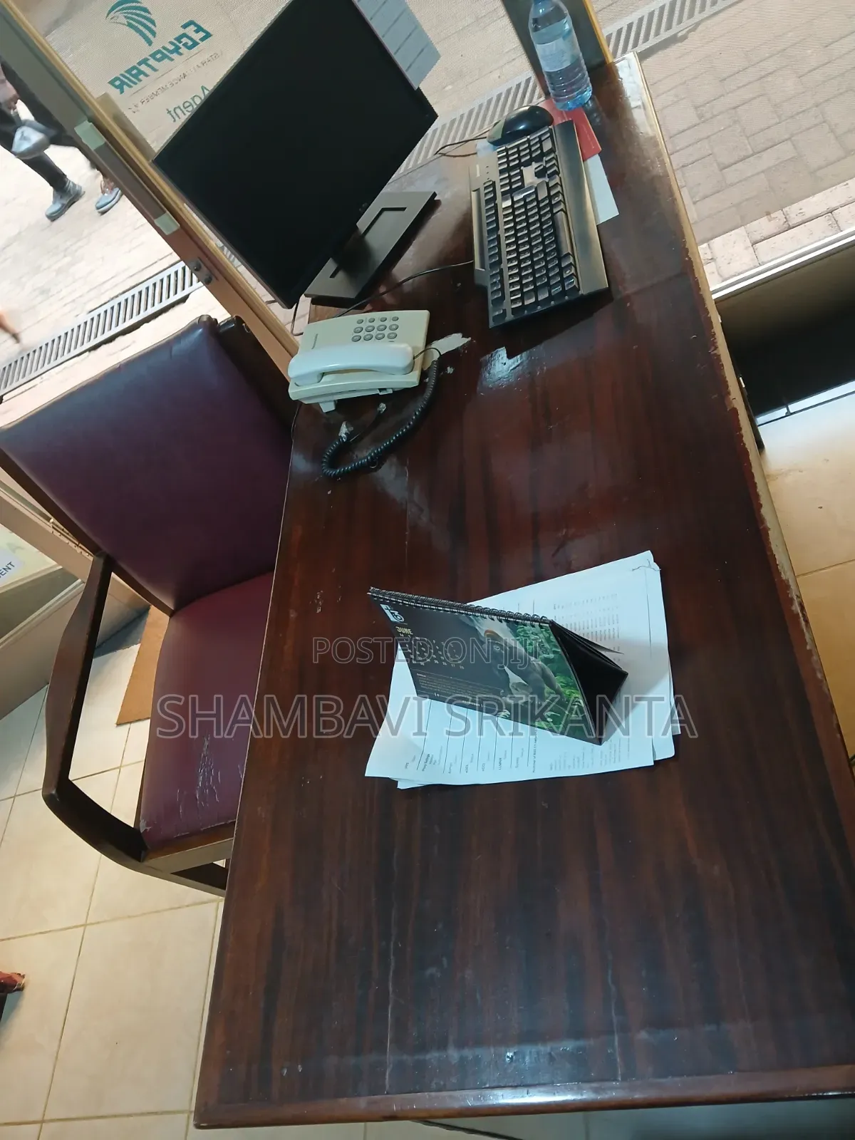 5 Office Tables 1.5 Metres