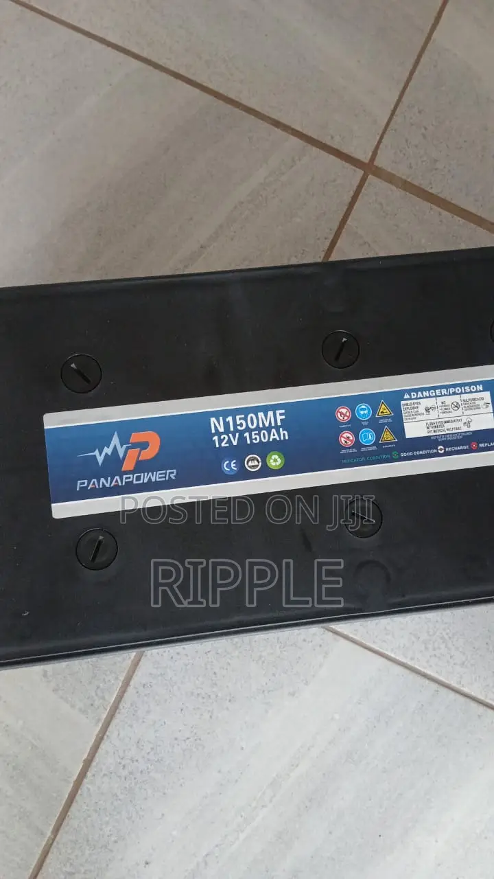 Panapower N150MF Maintenance Free Car Battery 12V 150Ah | Heavy Duty