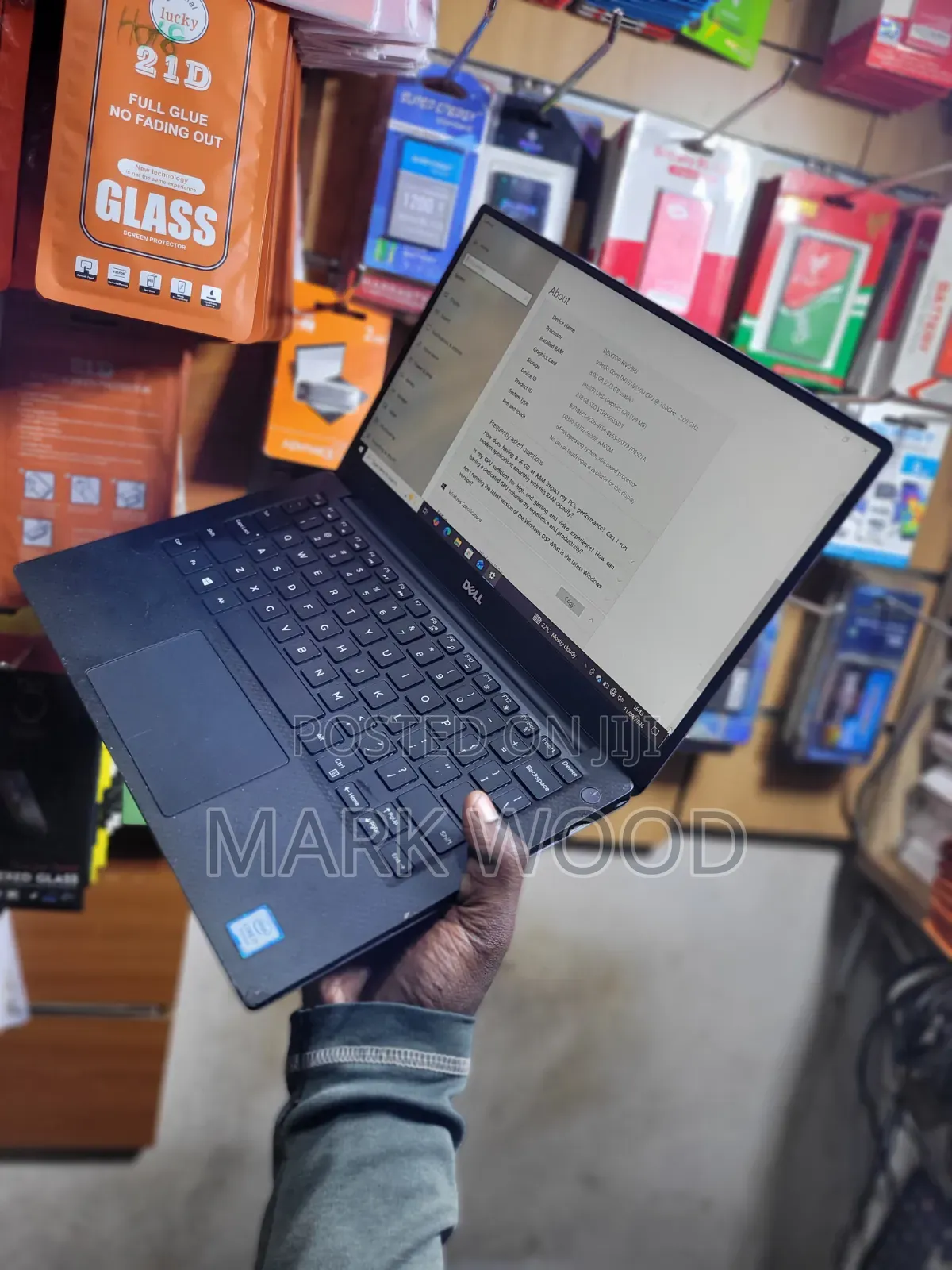 Laptop Dell XPS 13 9360 8GB Intel Core i7 HDD+SSD 256GB