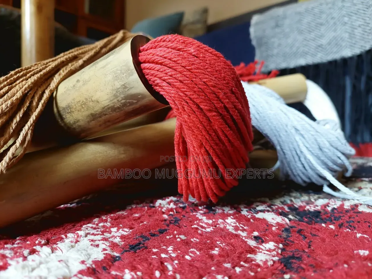 Bamboo Tessle Wall Hanging