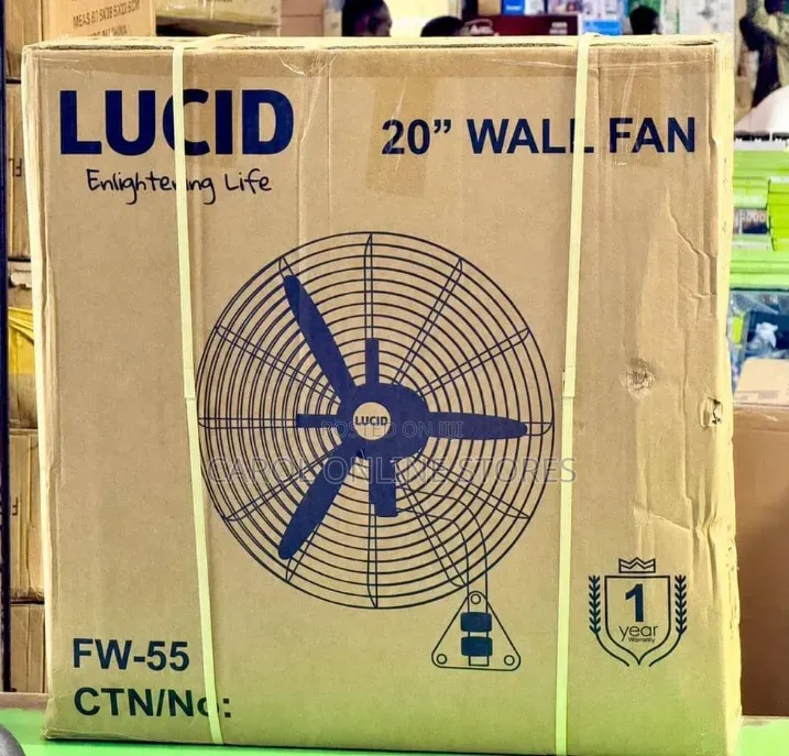 Lucid 20 Inches Industrial Wall Fan