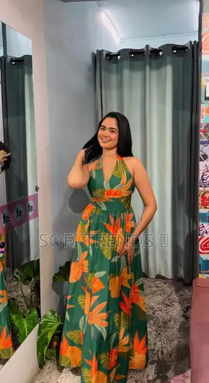 Ladies Floral Round Dresses