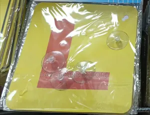Yellow Learner Driver "L" Sign Board
