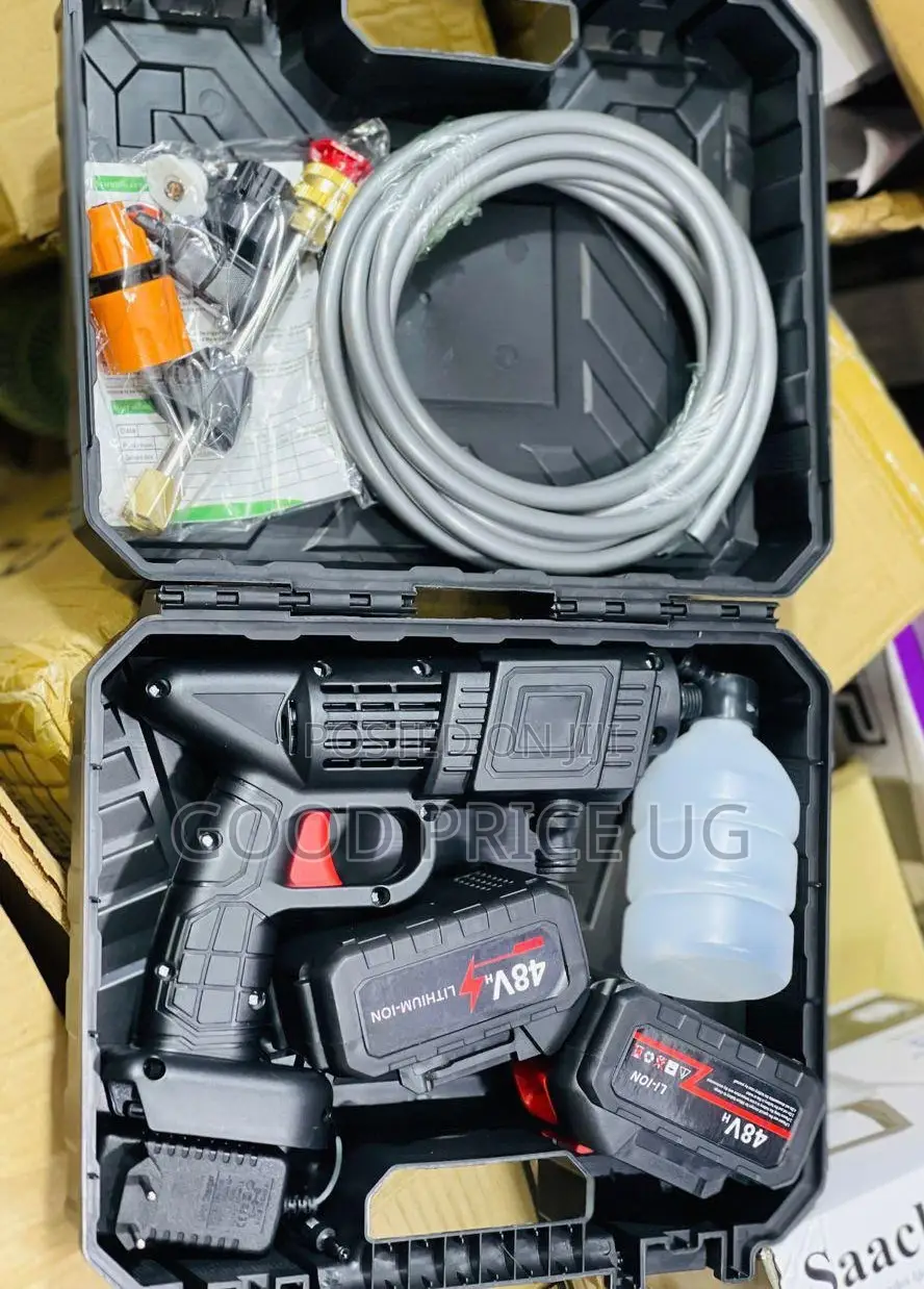 48V Cordless Portable High-Pressure Car Washer Kit