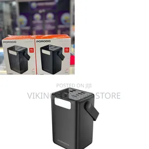 80,000mAh Power Bank With an Integrated LED Flashlight
