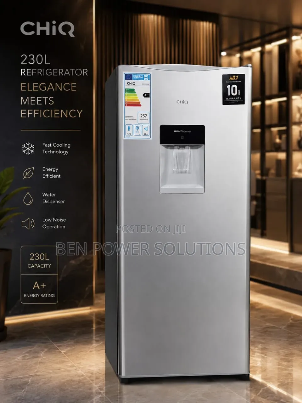230L Fridge With a Water Dispenser