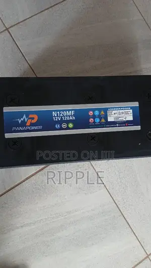 Panapower N120MF 12V 120Ah Maintenance Free Car Battery
