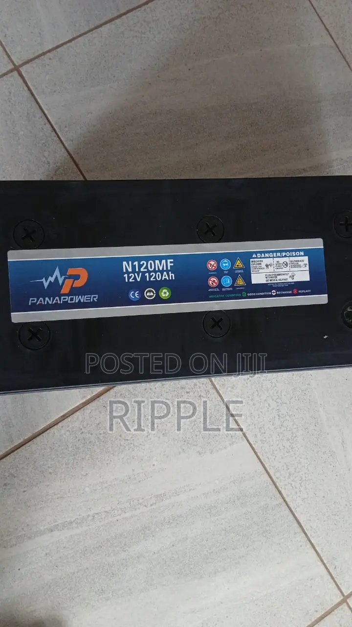 Panapower N120MF 12V 120Ah Maintenance Free Car Battery