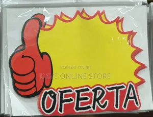 OFERTA" (Sale) Promotional Sign
