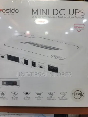 Mini Dc Ups UPS Battery Backup Multifunctional Network