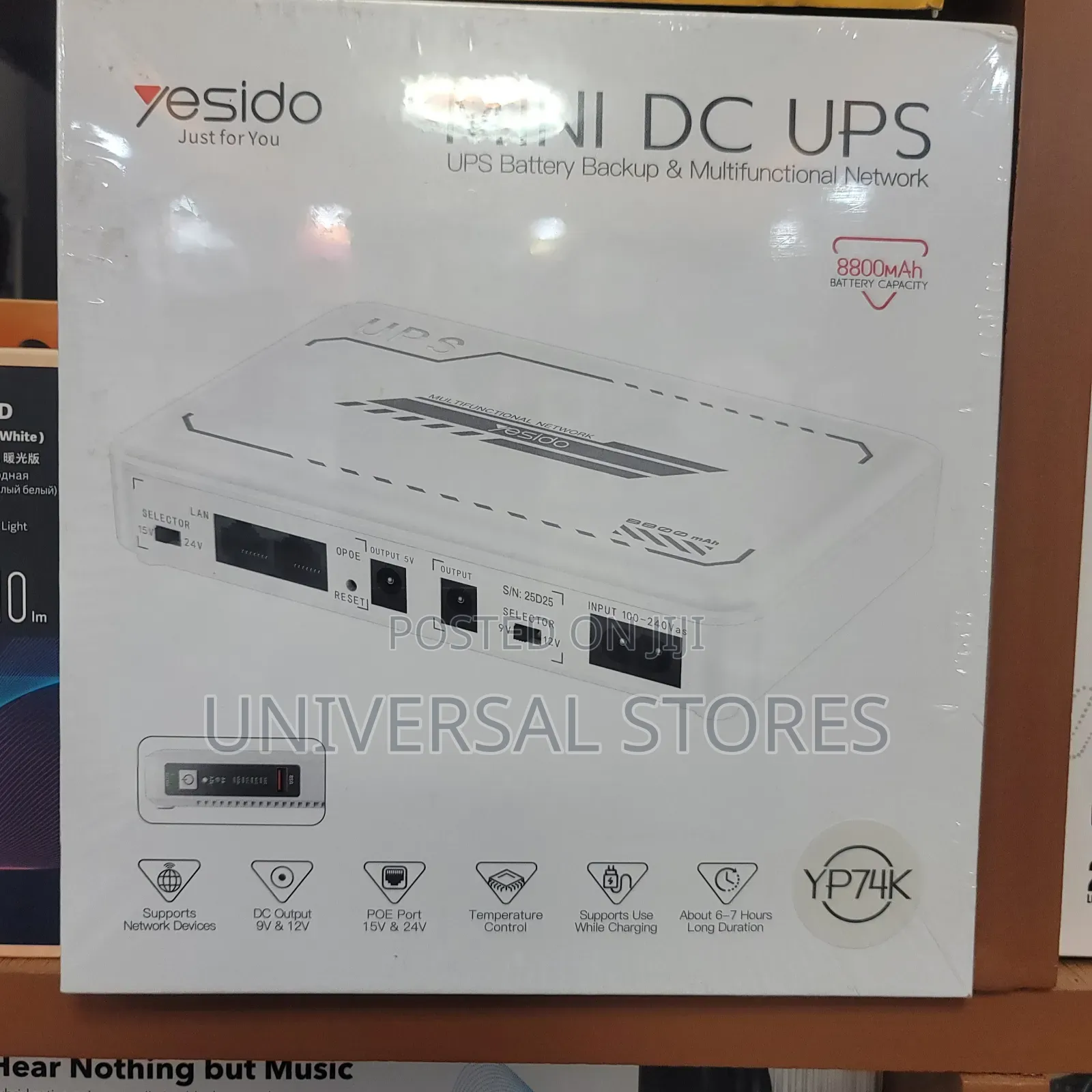 Mini Dc Ups UPS Battery Backup Multifunctional Network