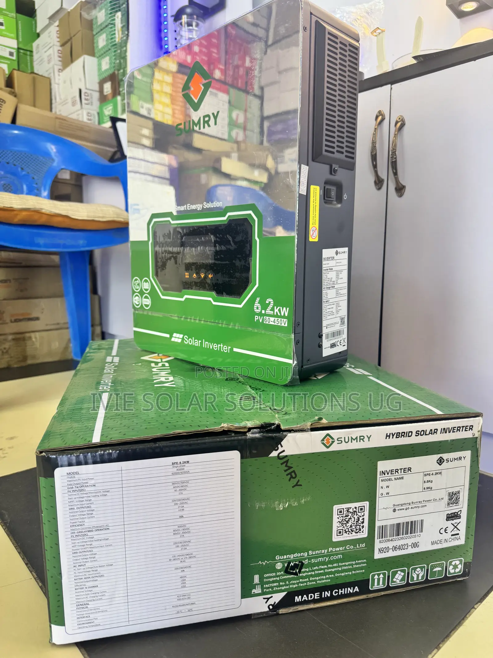 Sumry Hybrid Inverter 6.2kva 48v