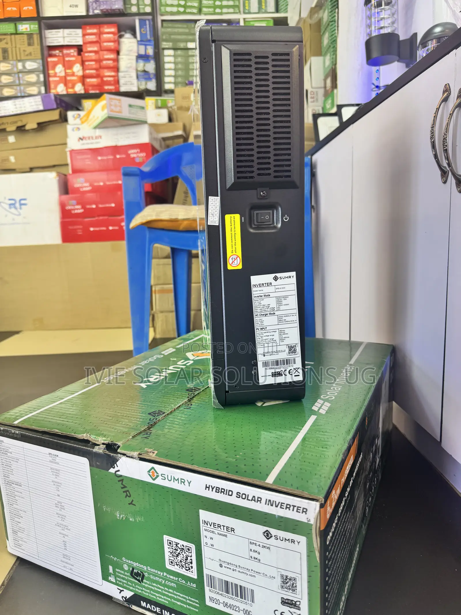 Sumry Hybrid Inverter 6.2kva 48v