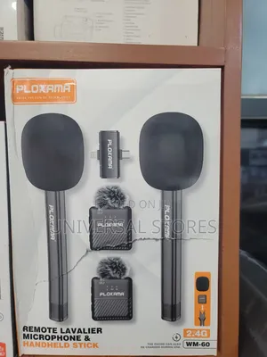 PLOKAMA WM-60 Wireless Dual Microphone Kit
