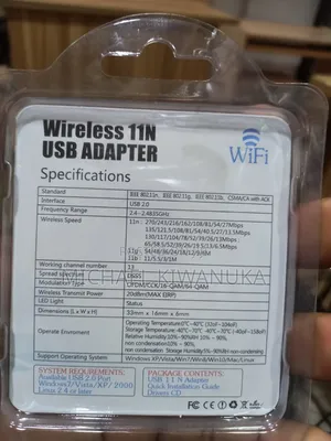 USB 2.0 Wireless 802.11n