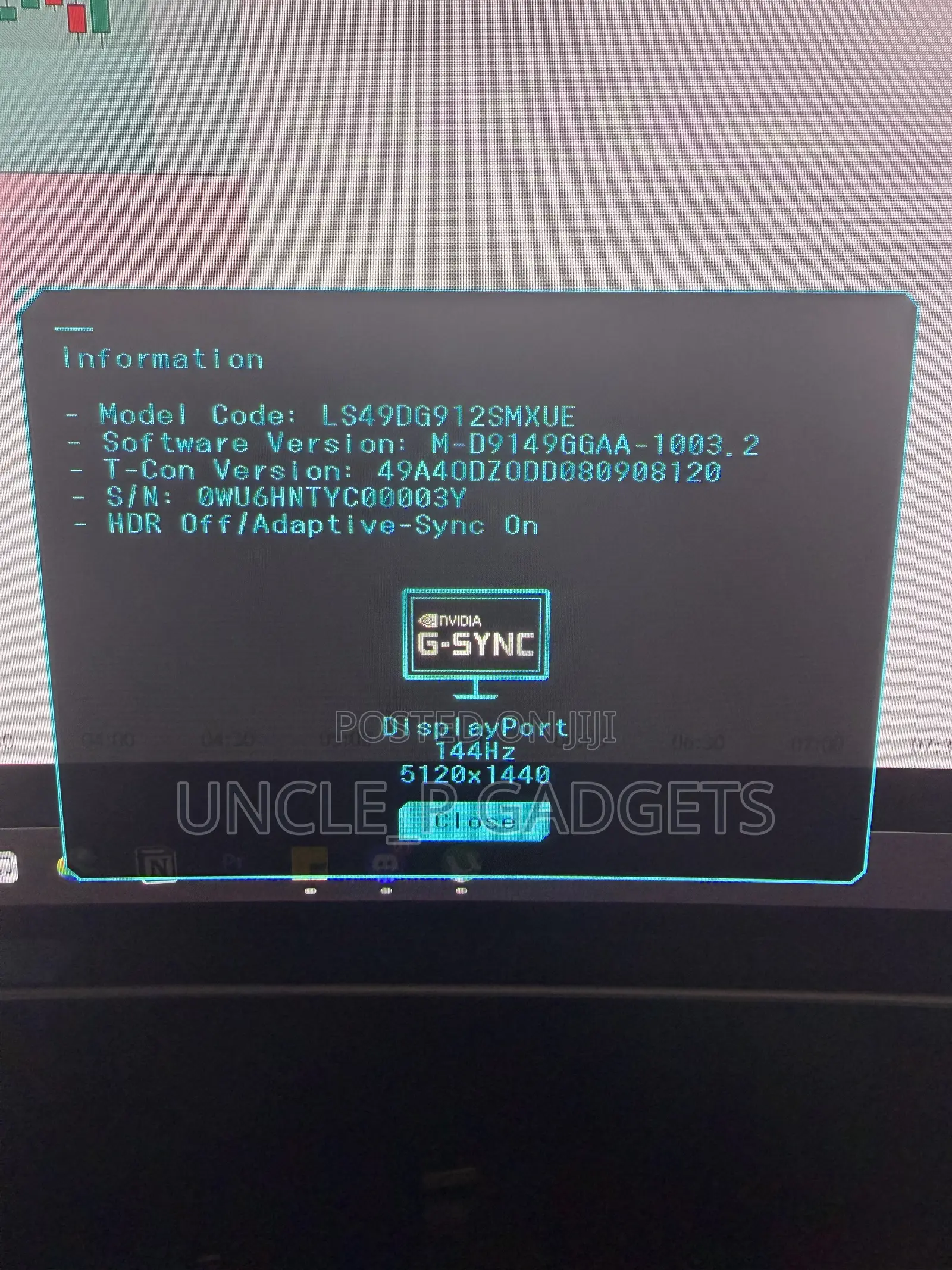 Samsung Odessey Oled G9