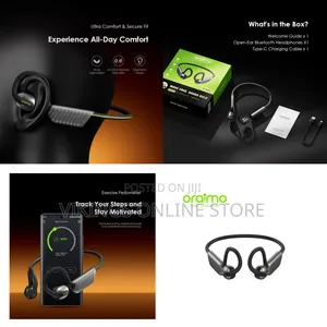 The Oraimo OpenCirclet 2 Open-Ear Bluetooth Headphones (Model OPN-672)