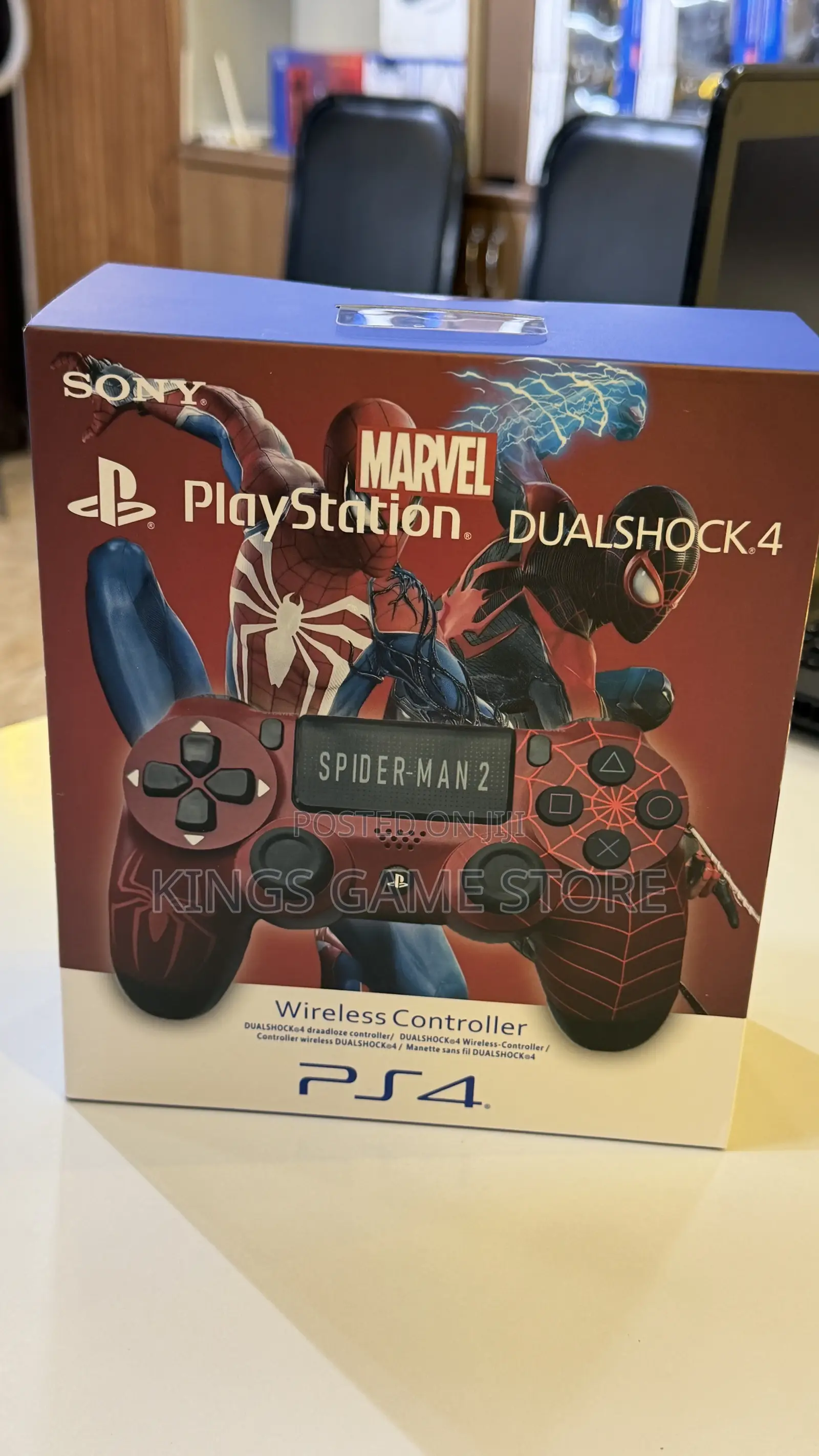 Spider-Man Ps4 Controller