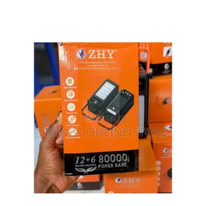 An 80,000 mAh ZHY High-Capacity Portable Power Bank