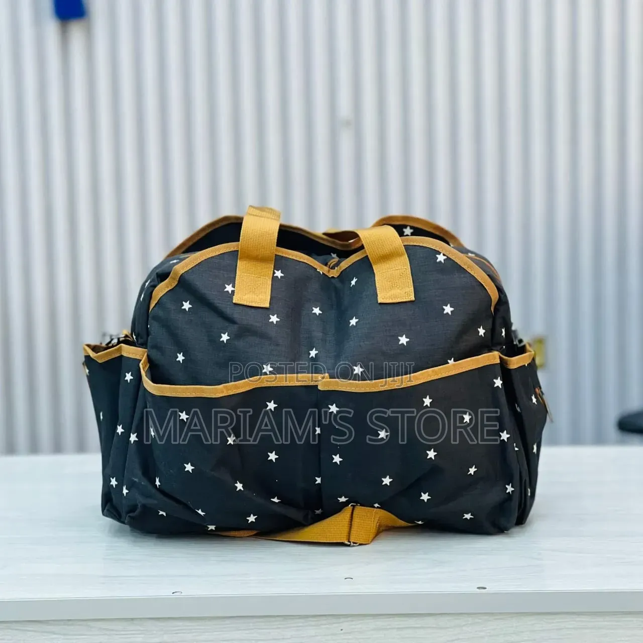 Multi-Pocket Diaper Tote Bag