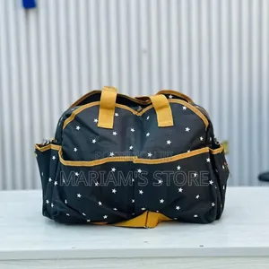 Multi-Pocket Diaper Tote Bag