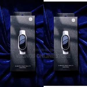 Xiaomi Smart Band 10 Ceramic Edition in White Packaging and Worn