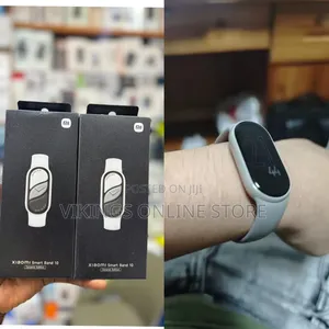 Xiaomi Smart Band 10 Ceramic Edition in White Packaging and Worn