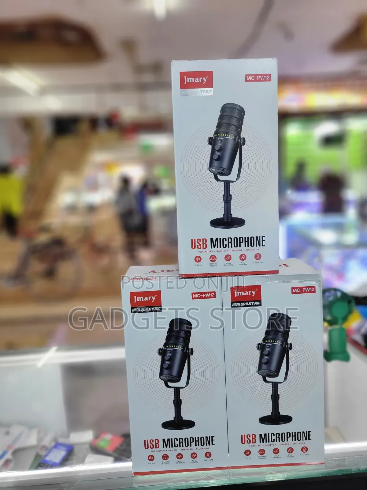 Jmary MC-PW12 USB Desktop Condenser Microphone.
