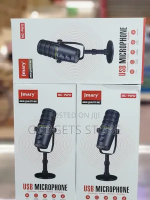 Jmary MC-PW12 USB Desktop Condenser Microphone.