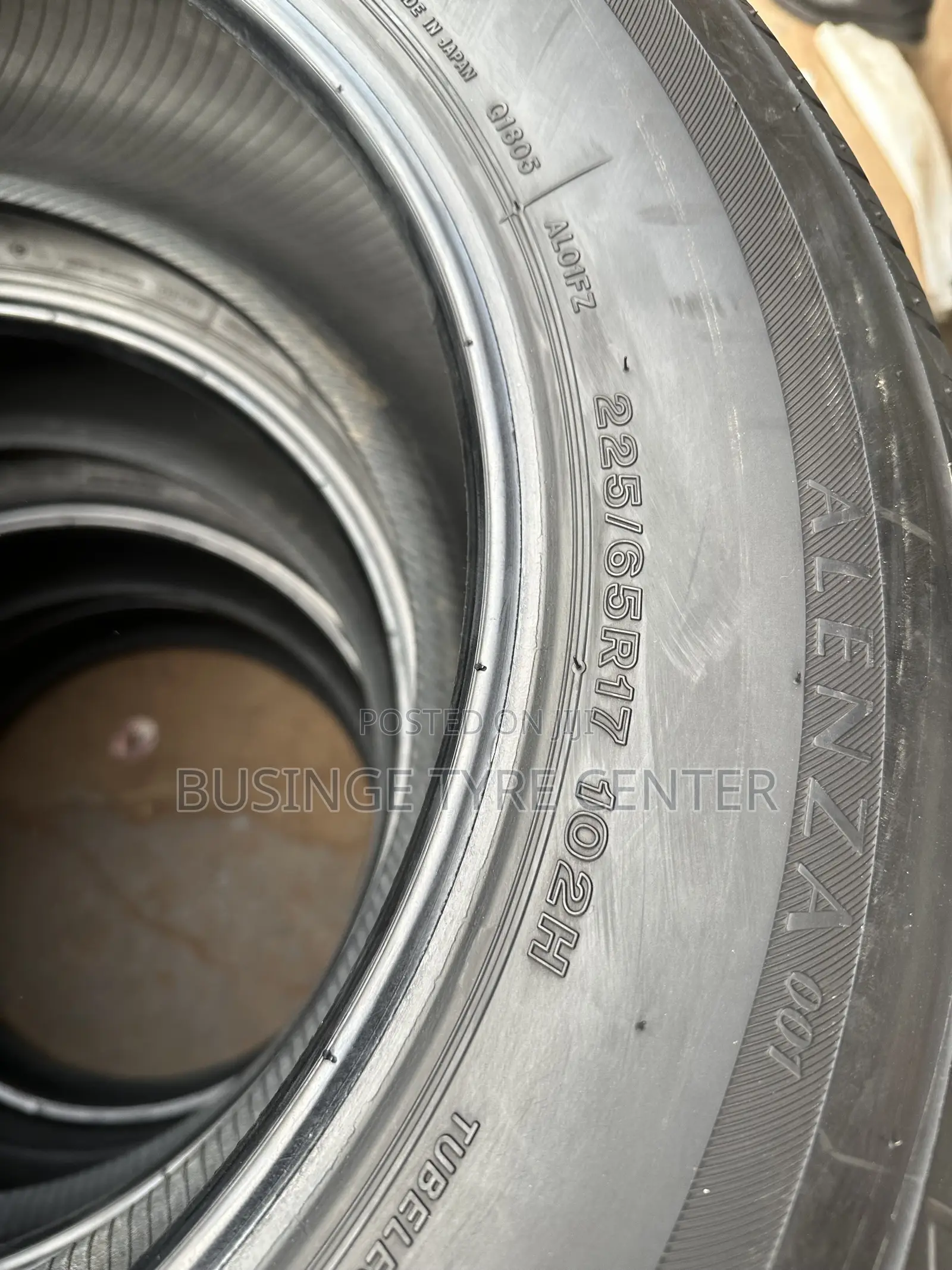 It’s Size 225/65r17 Bridgestone Tires Abroad Used Good Quality