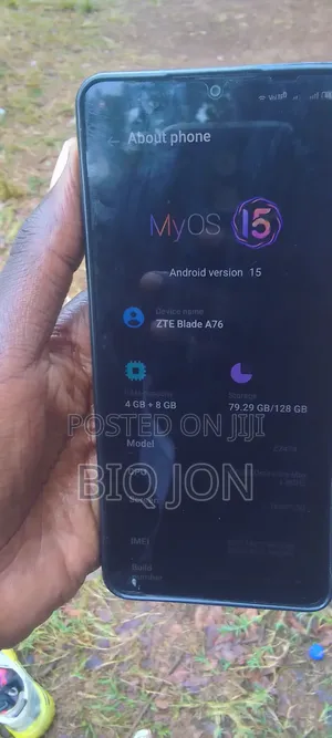 ZTE Blade A76 5G 128 GB Blue
