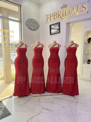 Red Bridesmaids Dresses for Hire