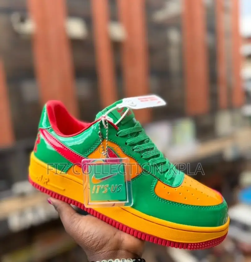 Original Nike Air Force 1 Nocta Lil Yachty Lucky Green Sneakers