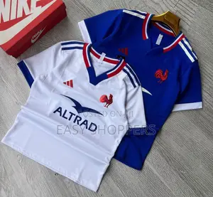 Official Adidas France Rugby 2025/2026 Home and Away Jerseys