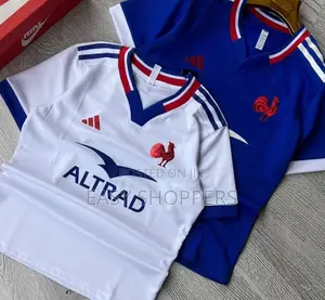 Official Adidas France Rugby 2025/2026 Home and Away Jerseys