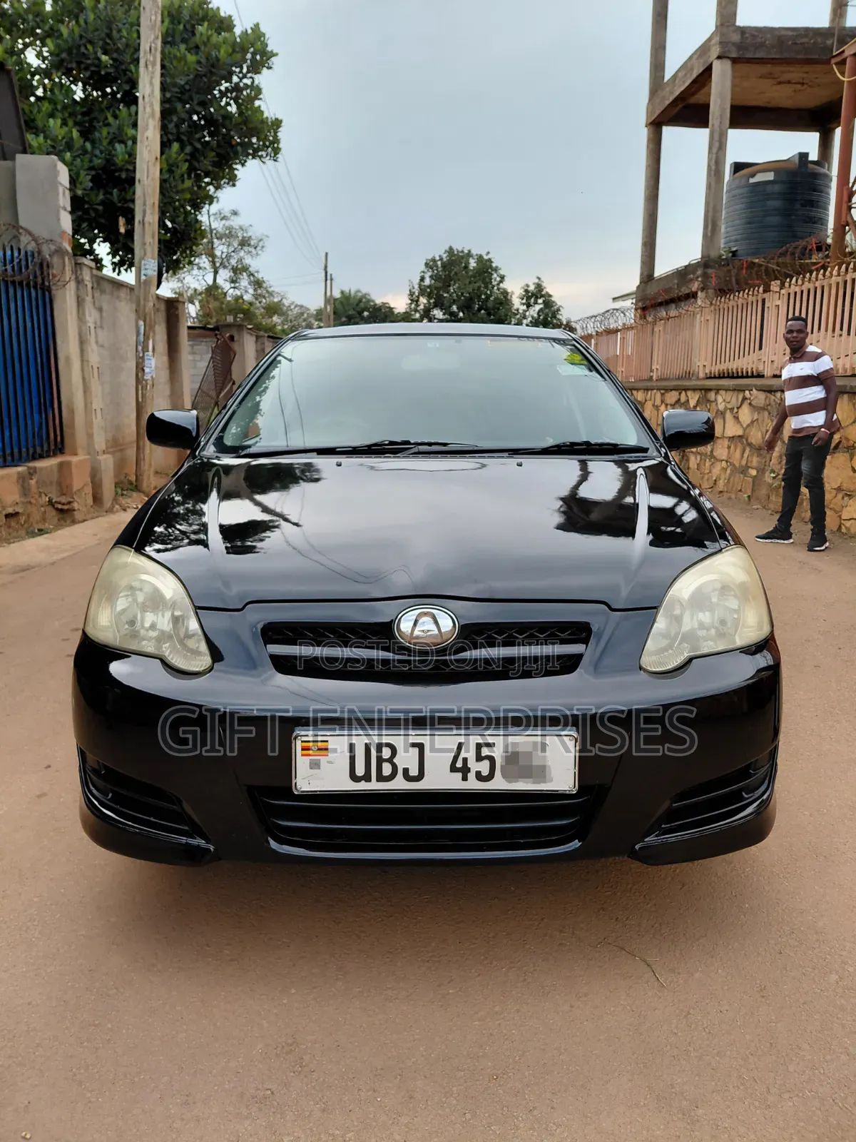 Toyota Allex 2007 Black