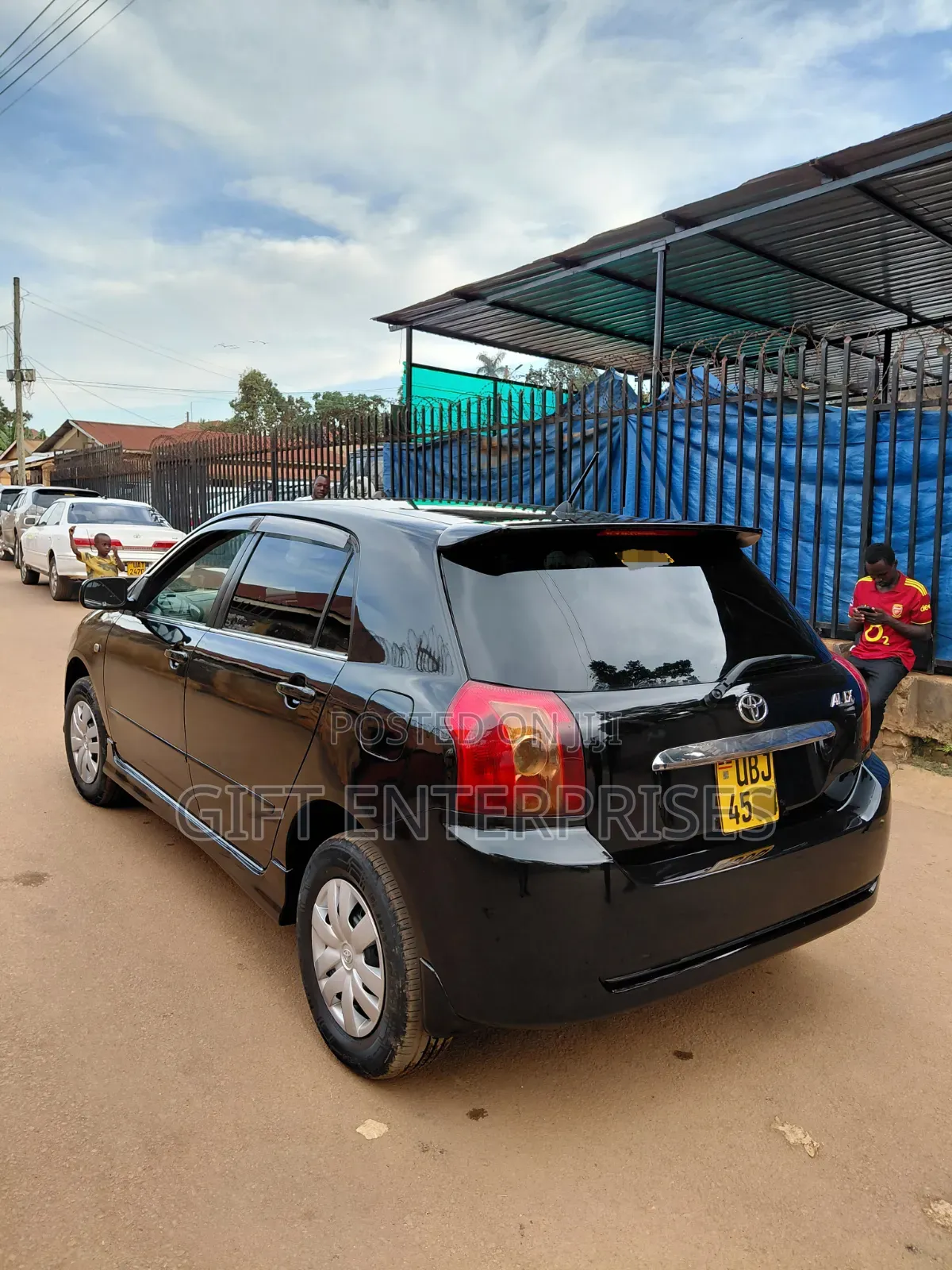 Toyota Allex 2007 Black