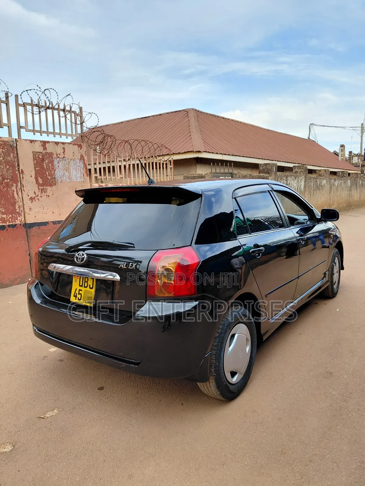 Toyota Allex 2007 Black