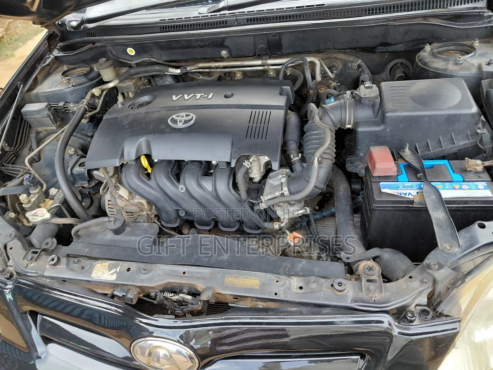 Toyota Allex 2007 Black