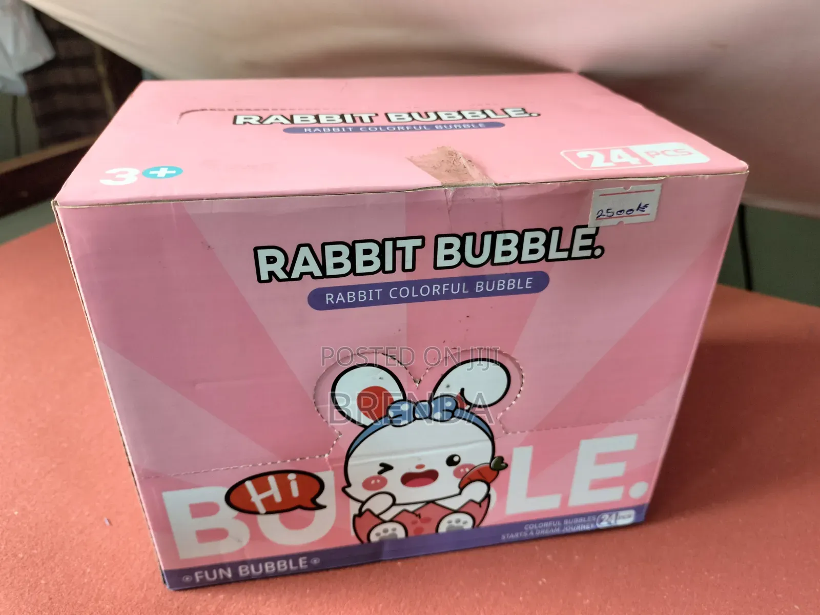 Rubbit Bubble Sticks 24pcs in a Box